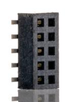 clp-105-02-l-d Samtec CLP Series Straight Surface Mount PCB Socket, 10-Contact, 2-Row, 1.27mm Pitch, Solder Termination