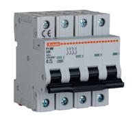 p1mb4pc20 Lovato ModuLo P1MB MCB, 4P, 20A Curve C, 230V AC, 10 kA Breaking Capacity