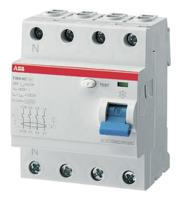 2csf204023r1250 ABB F200 RCD, 25A, 4 Pole, 30mA, Type AC, 230/400V ac