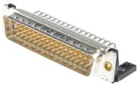 dd50p564txlf Amphenol Communications Solutions 50 Way Right Angle Through Hole D-sub Connector Plug, 2.76mm Pitch