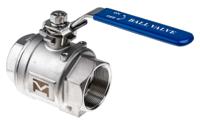 764-4278 RS PRO Stainless Steel Full Bore, 2 Way, Ball Valve, Threaded, BSPP 2in