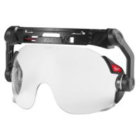 4932479946 Milwaukee BOLT Visor, Scratch Resistant Anti-Mist Safety Goggles with Clear Lenses