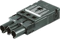9293400531 Wieland GST18i Series Spring Clamp, 3-Pole, Male, 16A, IP40