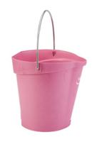 56881 6L Plastic Pink Bucket With Handle