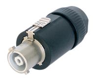 nac3fc-hc Neutrik Mains Connector, 32A Black, Cable Mount Polyamide Screw, 250 V