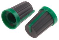 467-5894 RS PRO 13mm Grey Potentiometer Knob for 6mm Shaft Splined