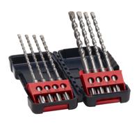 2607019904 Bosch 8-Piece Twist Drill Bit Set for Masonry, 10mm Max, 5mm Min