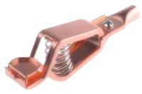 205-388 RS PRO Crocodile Clip Crocodile Clip Connection, Copper Contact, 300A, Orange
