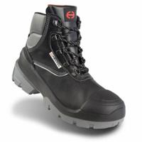 6391338 Heckel XXL PRO Black Steel Toe Capped Men's Safety Boots, UK 5, EU 38