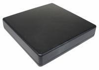 tw13-7-18b Takachi Electric Industrial TW Series Black ABS Enclosure, IP40, Black Lid, 125 x 175 x 65mm