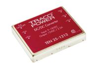 ten-25-1212 TRACOPOWER TEN 25 DC-DC Converter, 12V dc/ 2.5A Output, 9 → 18 V dc Input, 25W, Through Hole, +85°C Max Temp