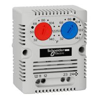 nsyccothdf Schneider Electric ClimaSys 1NO/1NC Thermostat, 250 V, 0 → 60 °C