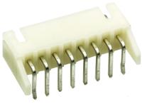 s8b-xh-alfsn JST XH Series Right Angle Through Hole PCB Header, 8 Contact(s), 2.5 mm Pitch, 1 Row, Shrouded