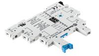 93210024 Finder 93 5 Pin 12V ac/dc DIN Rail Relay Socket, for use with 34.51 Series Relay