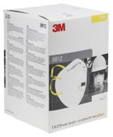 3m-8812 3M 8000 Series Disposable Face Mask for General Purpose Protection, FFP1, Valved, Moulded 10 per Package