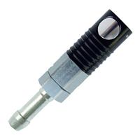 84kptf13apx Legris Anodised Aluminium, Nickel Plated Brass Female Pneumatic Quick Connect Coupling, M13 x 1 Female Hose Barb