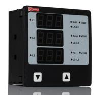 136-5377 RS PRO LED Digital Panel Multi-Function Meter, 92mm x 92mm