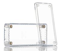 1591atcl Hammond 1591 Series Clear Polycarbonate Enclosure, IP54, Clear Lid, 99 x 51 x 20mm