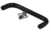 1427p1bk-1 Hammond Black Powder Coating Steel Drawer Handle 77 mm Height, 25mm Width, 6mm Length