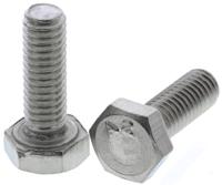 520-015 RS PRO Plain Stainless Steel, Hex Bolt, M4 x 12mm