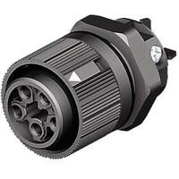 4605150531 Wieland RST Mini Series Mini Connector, 5-Pole, Female, 1-Way, Panel Mount, 16A, IP66, IP68, IP69