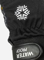 517-07 Jalas Tegera 517 Black, Green Fleece Leather Glove, Size 7