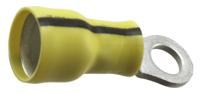 35363 TE Connectivity, PIDG Insulated Ring Terminal, #10 Stud Size, 1mm² to 2.6mm² Wire Size, Yellow