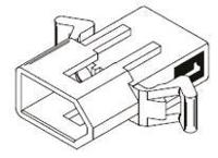 03-09-2021 Molex, STANDARD .093" Male Connector Housing, 6.3mm Pitch, 2 Way, 1 Row