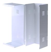 232-024 RS PRO White Cold Rolled Steel Instrument Case, 367 x 146 x 115mm