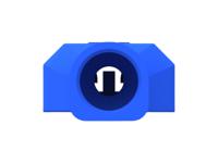 3-350819-2 TE Connectivity Ultra-Fast 250 Blue Insulated Receptacle Spade Connector, Quick Disconnect Receptacle, 6.35 x 0.81mm