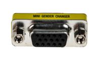 233-8931 RS PRO D Sub Adapter Female 15 Way D-Sub to Female 15 Way D-Sub
