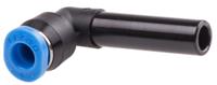 qsml-6h-4 Festo QSL Series Elbow Tube-toTube Adaptor, Push In 6 mm to Push In 4 mm, Tube-to-Tube Connection Style, 153350
