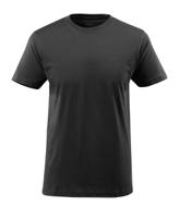 51579-965-09-xl Mascot Workwear Black Cotton Short Sleeve T-Shirt, UK- XL, EUR- XL