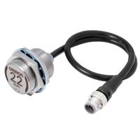 e2ew-x22c130-m1tj-03m Omron Inductive Threaded Barrel Proximity Sensor, M30, 22 mm Detection, NPN NO, 10 → 30 V dc