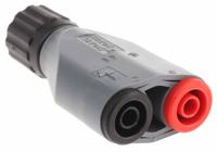 sabnc-7013-m-gr Schutzinger Grey, Male Test Connector Adapter and Nickel Plated - Socket Size: 4 (Dia.)mm