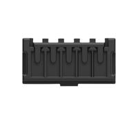 1-2391423-5 TE Connectivity 1-2391423 Series Receptacle Edge Connector, Board Mount, 5-Contacts, 2.5mm Pitch, 1-Row, Crimp