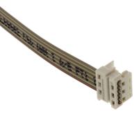 92315-0620 Molex Picoflex Series Flat Ribbon Cable, 6-Way, 1.27mm Pitch, 200mm Length, Picoflex IDC to Picoflex IDC