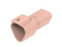 dt04-3p-tn09 TE Connectivity, DT04-3P Automotive Connector Plug Brown Cable 3 Way, Cable Termination DT04-3P-TN09