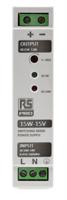 136-8302 RS PRO Switched Mode DIN Rail Power Supply, 230V ac, 15V dc dc Output, 1A Output, 15W