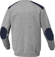 olinogrtm Delta Plus OLINO Black, Grey Polyester, Cotton Work Sweatshirt M