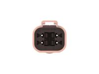 dt04-4p-tn09 TE Connectivity, DT04-4P Automotive Connector Plug Brown Cable 4 Way, Cable Termination DT04-4P-TN09