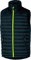 gdoonnjxx Delta Plus G-DOON Black Lightweight, Tear Resistant Work Waistcoat, XXL