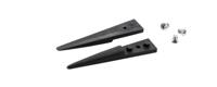 a249sv ideal-tek 40 mm, PVDF, Straight, ESD Tweezers