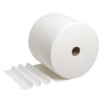 7452 WYPALL WypAll L40+ Power Clean () Rolled White Paper Towel, 750 Sheets
