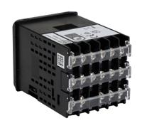 e5cc-rx3d5m-001 Omron E5CC Panel Mount PID Temperature Controller, 96 x 96mm 2 Input, 1 Output Relay, 24 V ac/dc Supply Voltage ON/OFF,