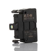 216569-m22-cled-w Eaton M22 Series Light Block, 12 → 30V ac/dc, White Light