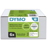 2093094 Dymo White Label Roll, 57mm Width, 32mm Height