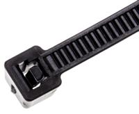 111-05400-t50l-pa66-bk HellermannTyton Cable Tie, 390mm x 4.6 mm, Black Polyamide 6.6 (PA66), Pk-100