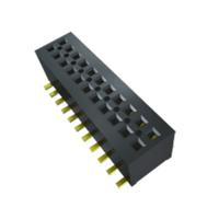 mle-105-01-g-dv-k-tr Samtec MLE Series Vertical Surface Mount PCB Socket, 10-Contact, 2-Row, 1mm Pitch, Solder Termination