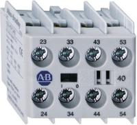 100-kfa11e Allen Bradley Auxiliary Contact Block, 2 Contact, 1NC + 1NO, Snap-On 100K